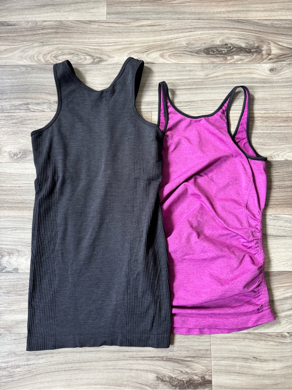 Lululemon Seamlessly Covered Tank AND Lululemon In The Flow Tank